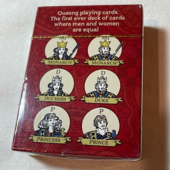 Queeng equality feminist playing cards - Picture 2 of 3